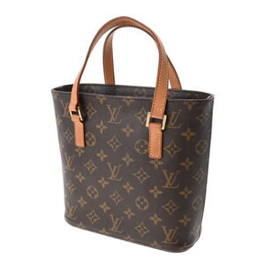 Louis Vuitton Canvas Brown Monogram Handbag Vavant